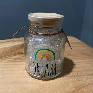 NWT Rae Dunn Dream Jar with Hair Ties